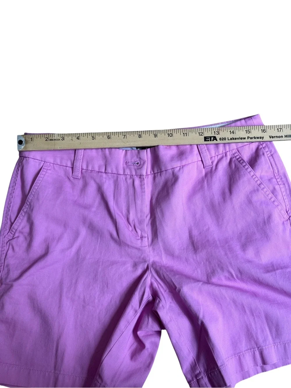 NWT J.Crew Pink Cotton Mid Rise Chino Shorts Size 6